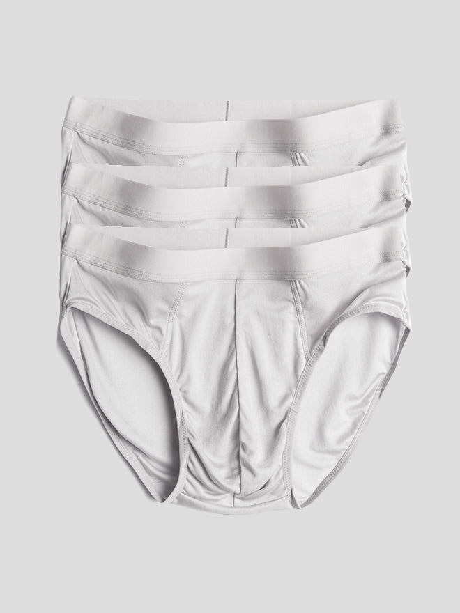 [Grigio] SilkSilky-IT Seta pura Mens Underwear 004