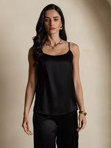 [Nero] SilkSilky-IT Spaghetti Strap Cami 003