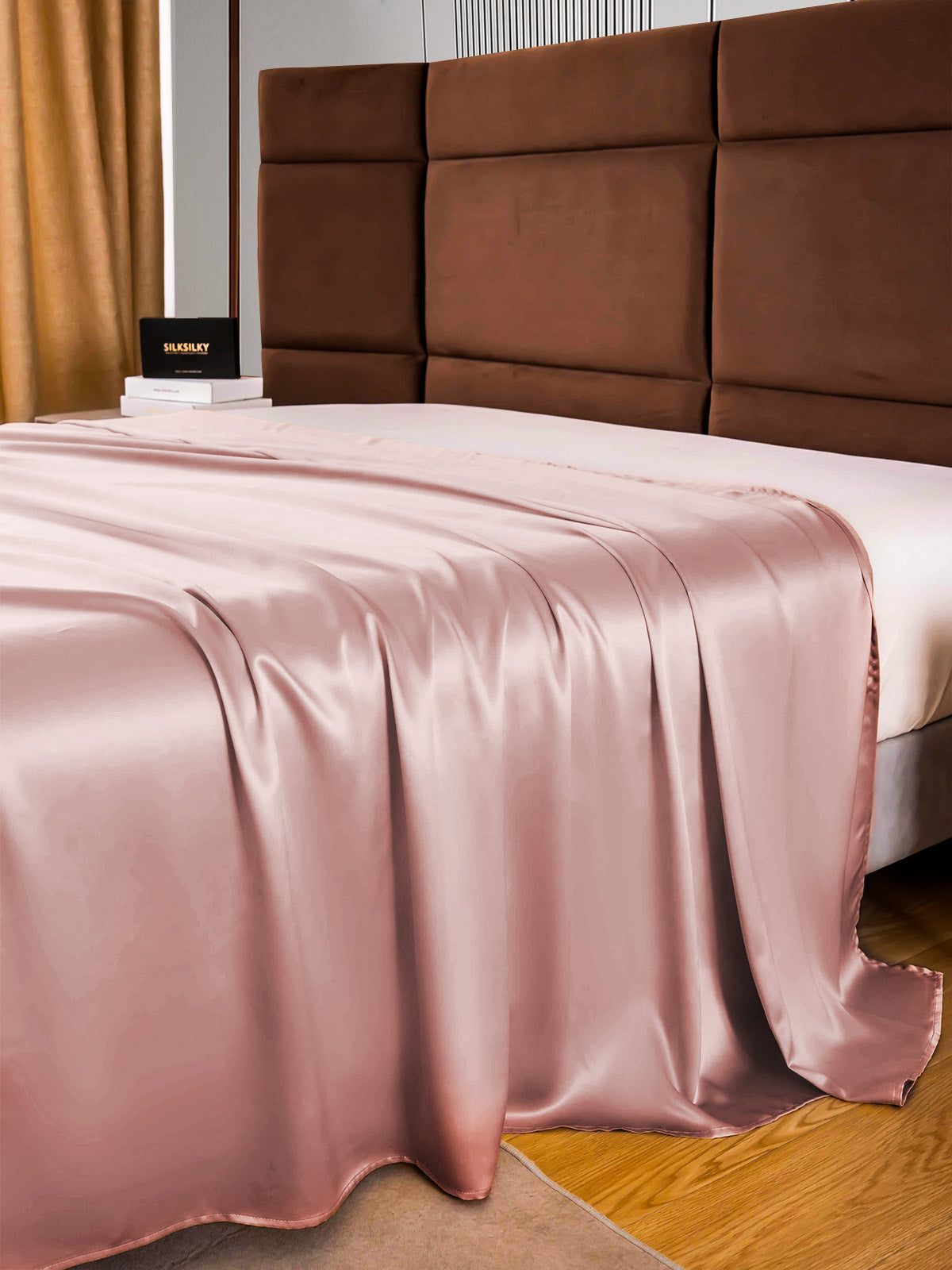 [Malva Pallido] SilkSilky-IT 22Momme Seta pura Sheet 005