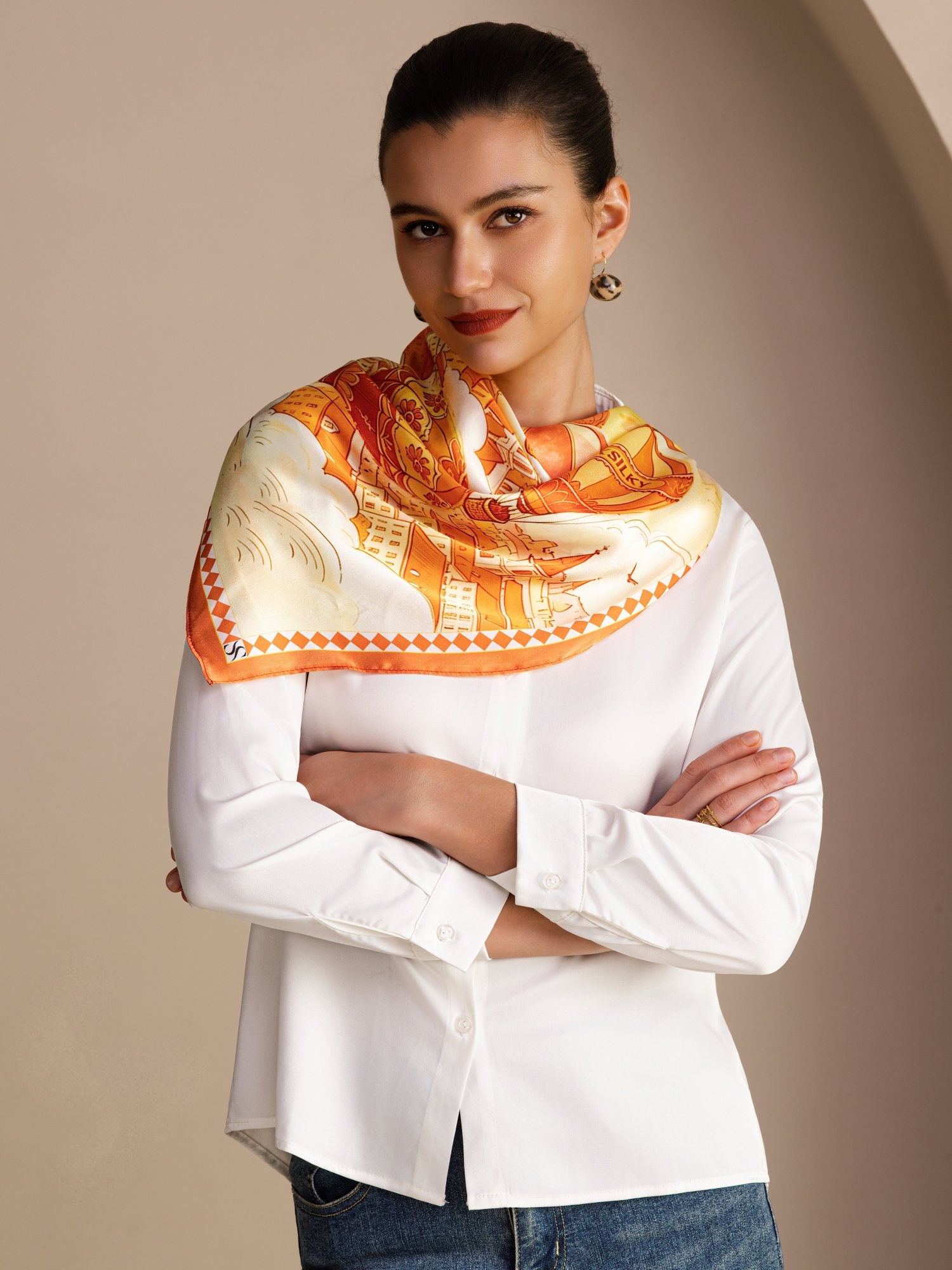 [Palloncino Giallo] SilkSilky-IT Scarf 002