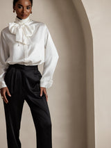 [Nero] SilkSilky-IT 19Momme Seta Womens Pants 003