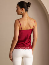 [Vino] SilkSilky-IT V Neck Cami 002