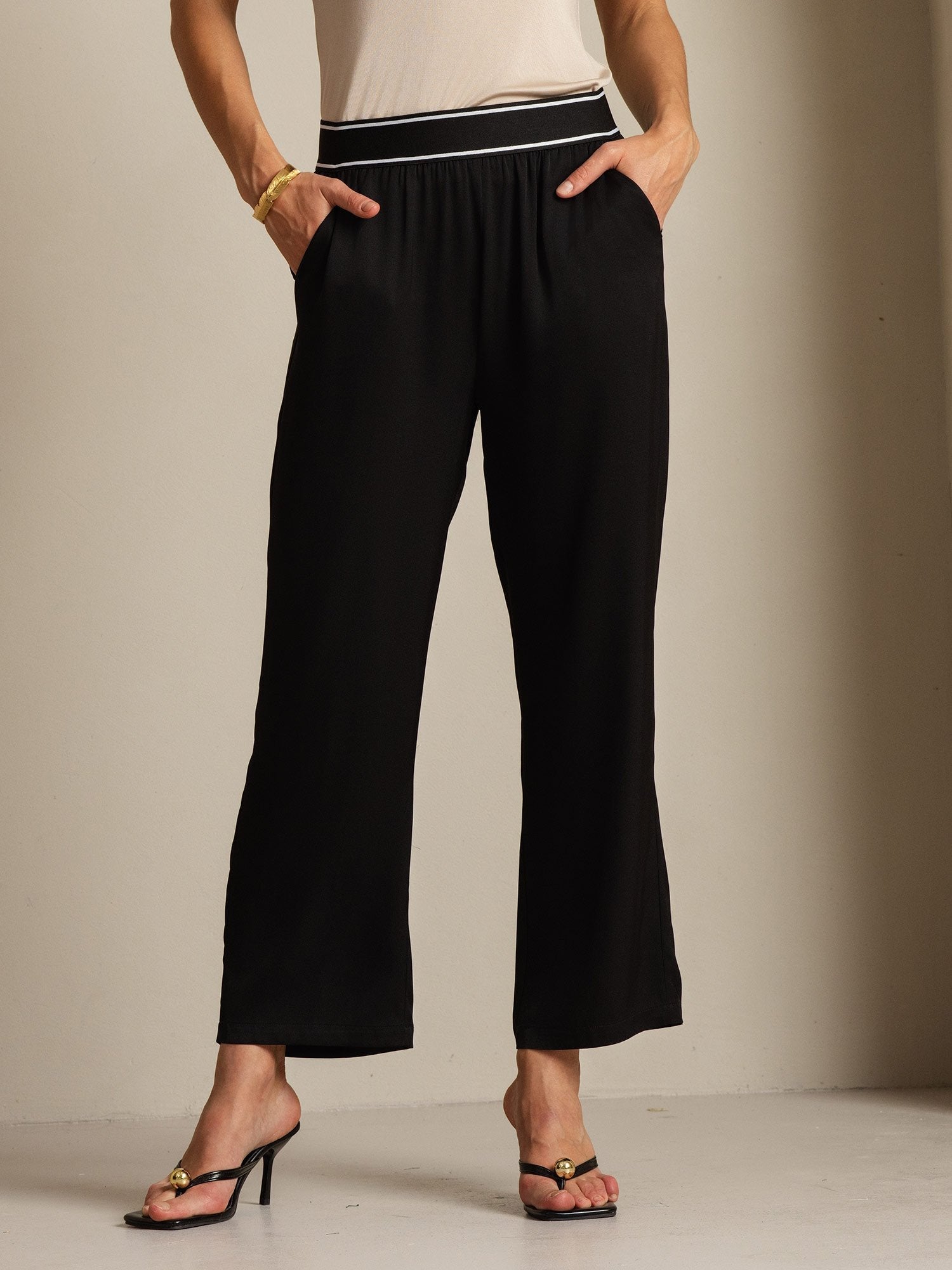 [Nero] SilkSilky-IT 22Momme Seta Womens Pants 009