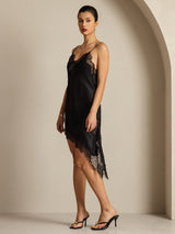 [Nero] SilkSilky-IT Seta pura Dress 005