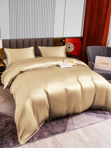 [Beige] SilkSilky-IT 22Momme Seta pura Bedding Set 004,
