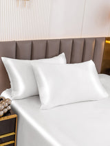 [Bianco] SilkSilky-IT 19Momme Seta pura Pillowcase 004