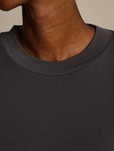 [Grigio] SilkSilky-IT Half Sleeve Crew Neck Magliette donna 004