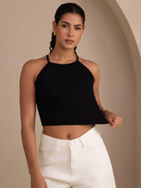 [Nero] SilkSilky-IT Sleeveless Crew Neck Cami 004