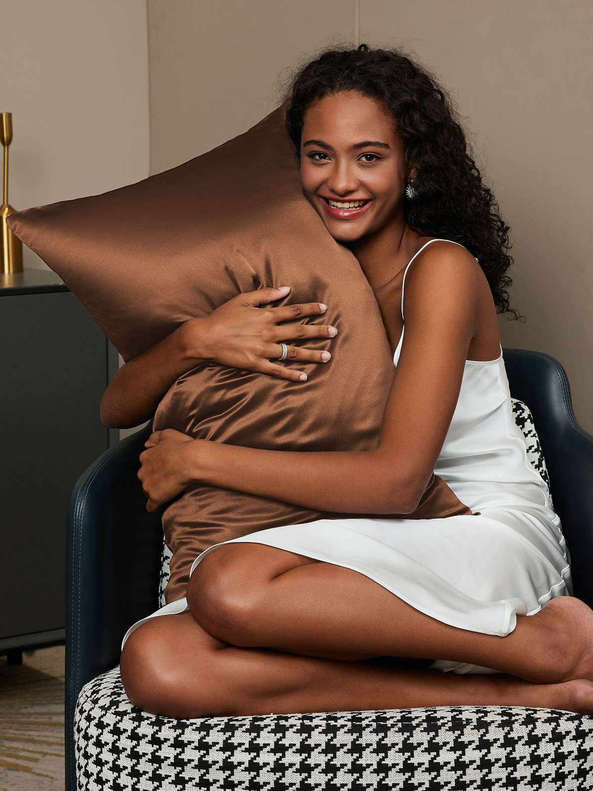 [Caffè] SilkSilky-IT 19Momme Seta pura Pillowcase 002
