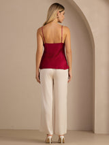 [Vino] SilkSilky-IT Sleeveless V Neck Cami 005