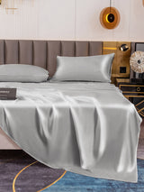 [Argento] SilkSilky-IT 19Momme Set di biancheria da letto 006
