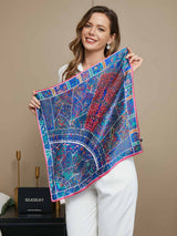 [P049] SilkSilky-IT Seta pura Scarf 001