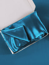 [Verde Acqua] SilkSilky-IT 19Momme Seta pura Pillowcase 005