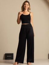 [Nero] SilkSilky-IT Pantaloni da donna 006