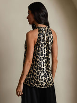 [Leopardo] SilkSilky-IT 19Momme Seta Womens T-Shirt 002,