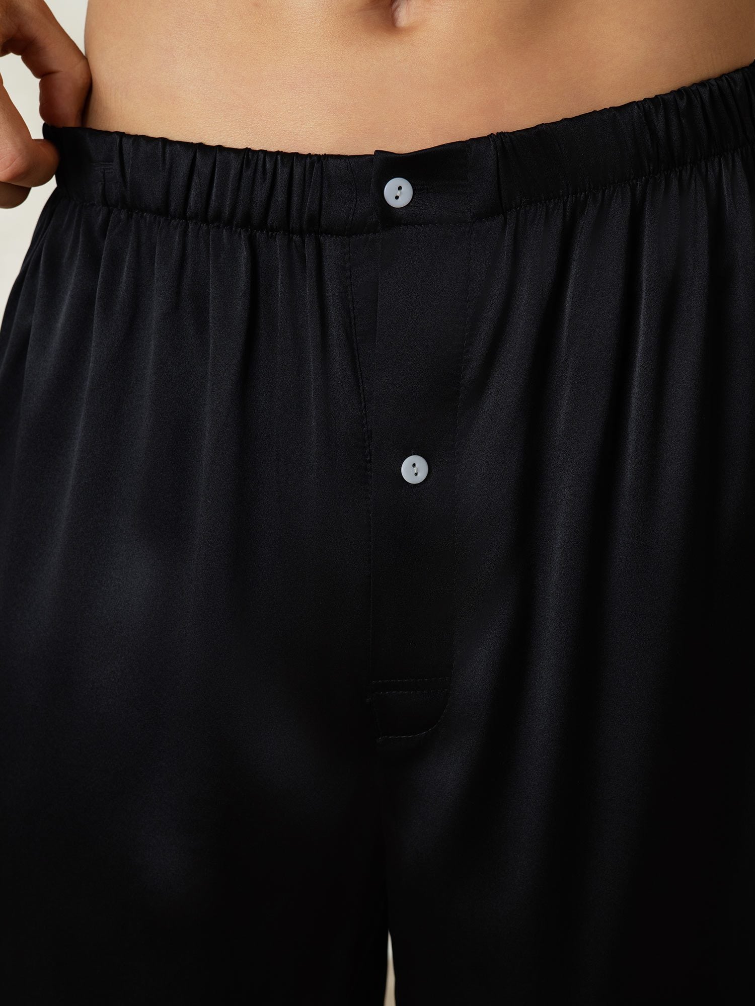 [Nero] SilkSilky-IT Seta pura Mens Sleep Bottoms 006