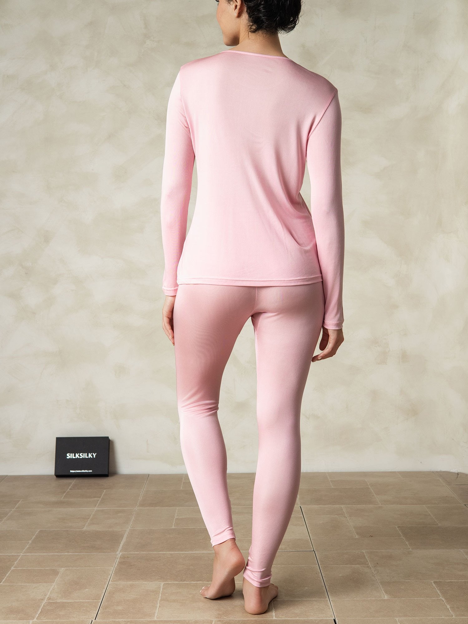 [Rosa] SilkSilky-IT Seta Womens Pajamas 002