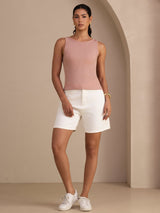 [Rosa] SilkSilky-IT Sleeveless Round Neck Cami 007
