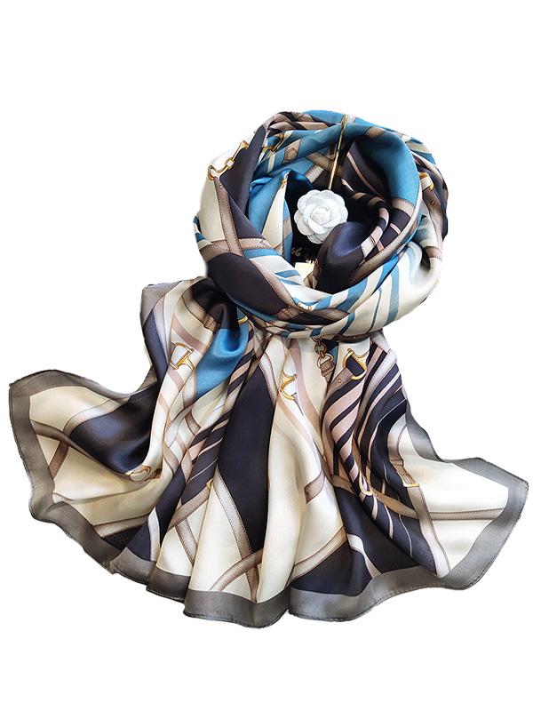 SilkSilky-IT Seta pura Scarf P087 001