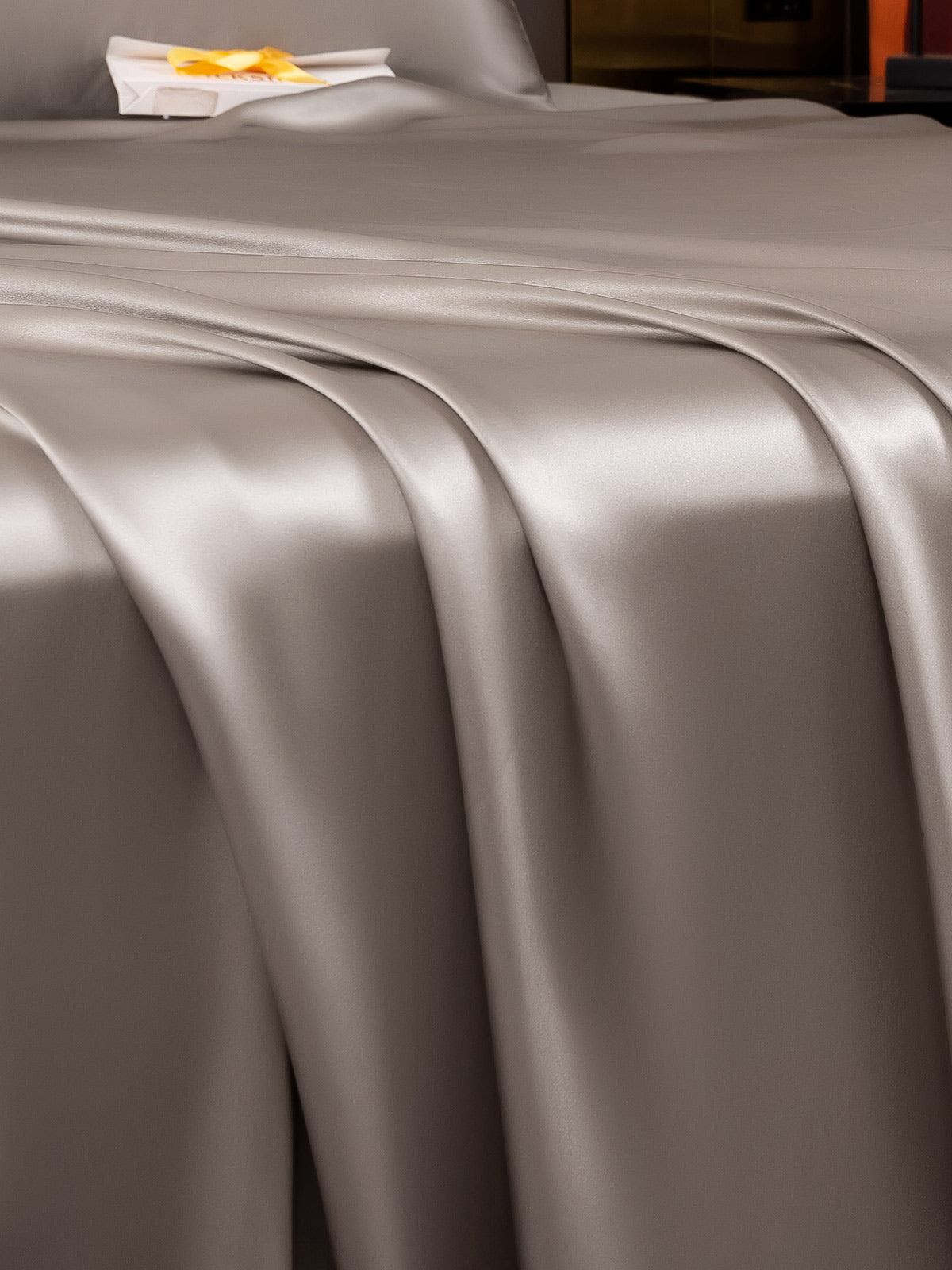 [Grigio] SilkSilky-IT 19Momme Seta pura Sheet 004