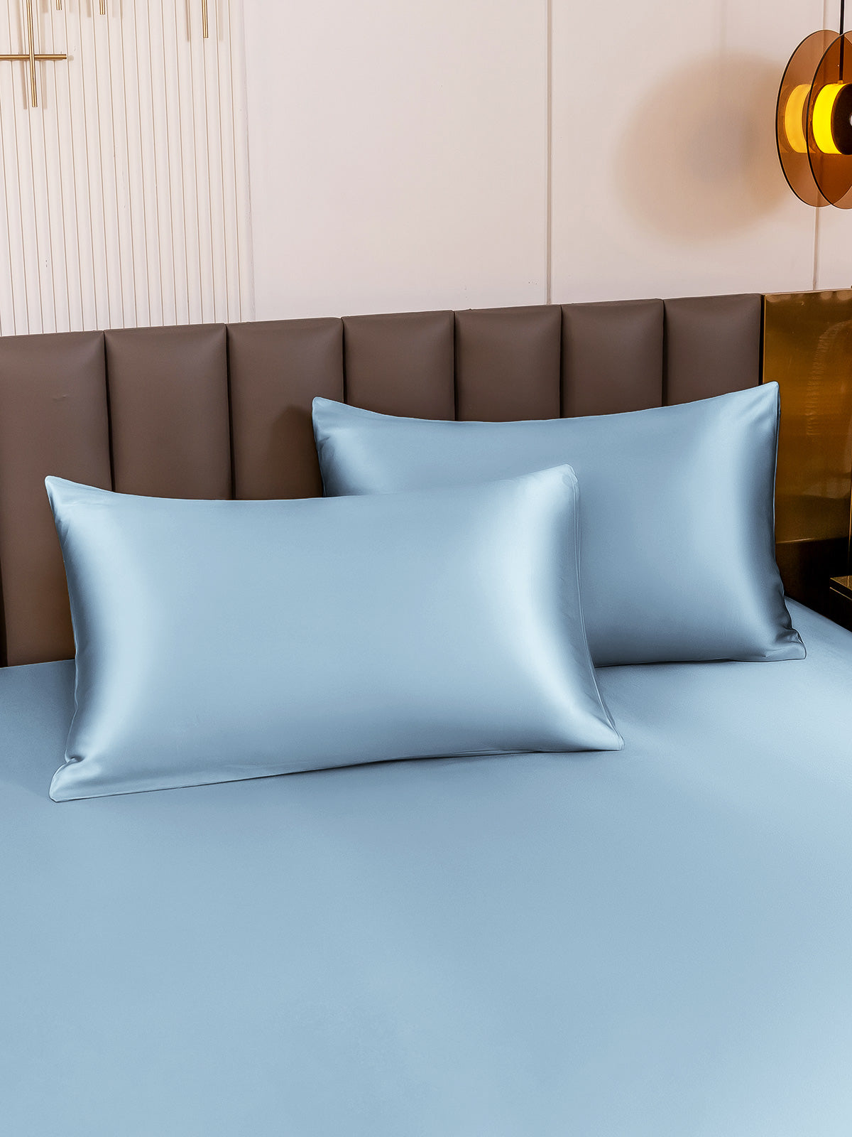 [Azzurro] SilkSilky-IT 19Momme Seta pura Pillowcase 003