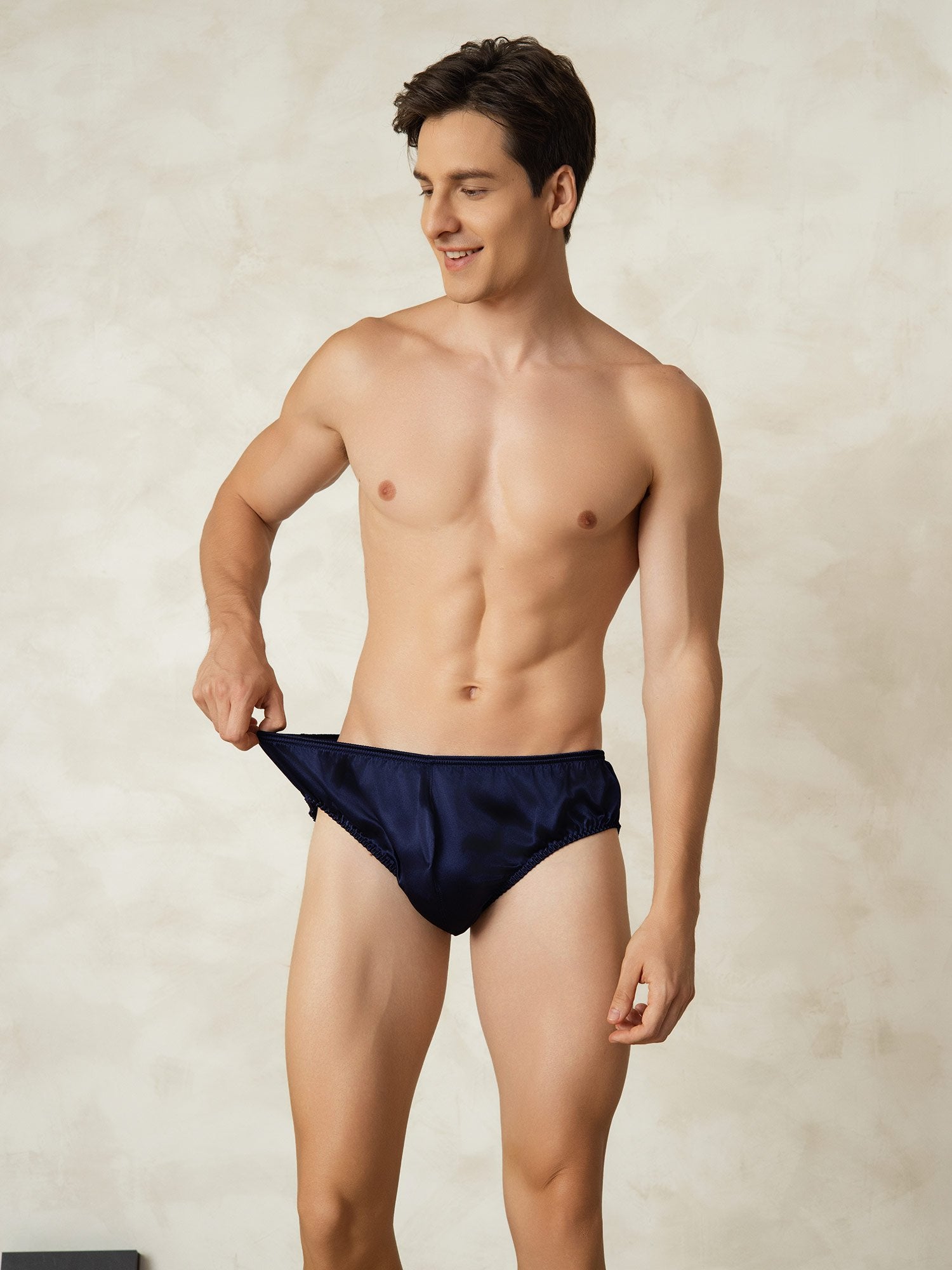 [BluScuro] SilkSilky-IT Seta pura Mens Underwear 005