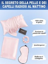 [Rosa] SilkSilky-IT 19Momme Seta pura Pillowcase Set 002