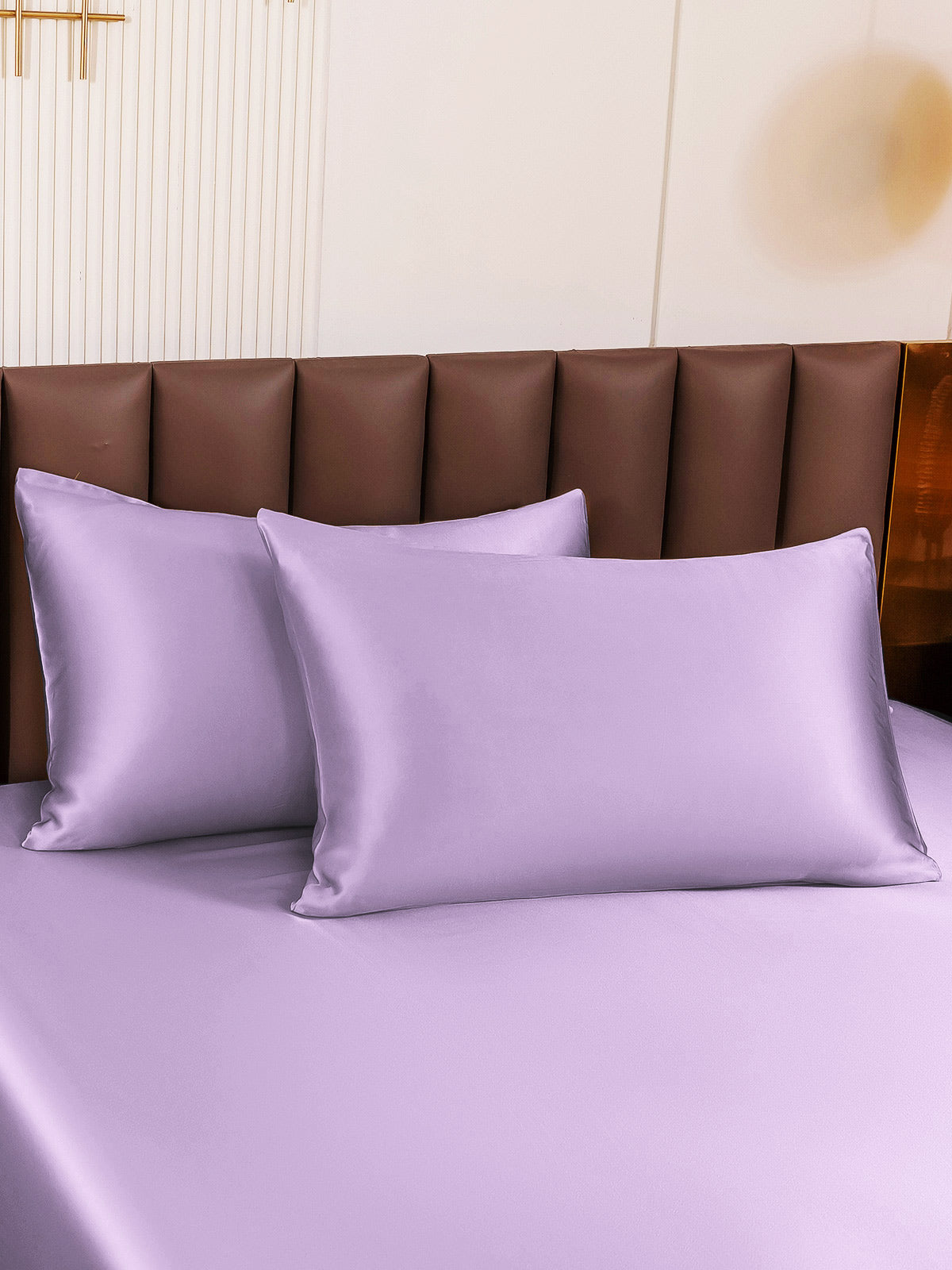 SilkSilky-IT 19Momme Seta pura Pillowcase Lavanda 003