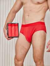 [Rosso] SilkSilky-IT Intimo da uomo 002