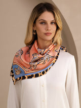 [Gatto Rosa] SilkSilky-IT Scarf 004