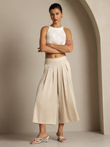 [Beige] SilkSilky-IT Pantaloni da donna 008