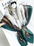 SilkSilky IT Seta pura Scarf VerdeScuro 003