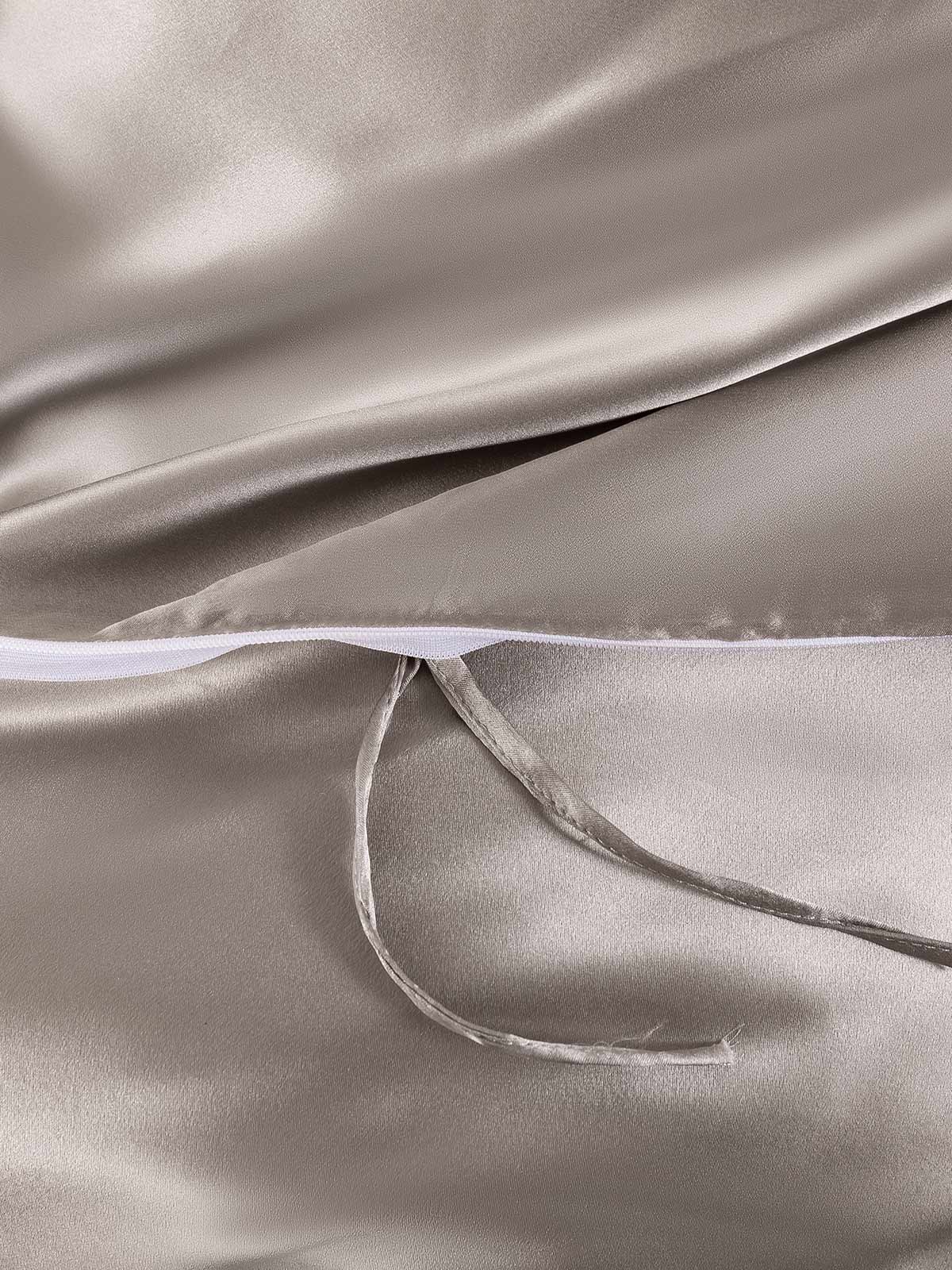 [Grigio] SilkSilky-IT 19Momme Seta pura Bedding Set 007