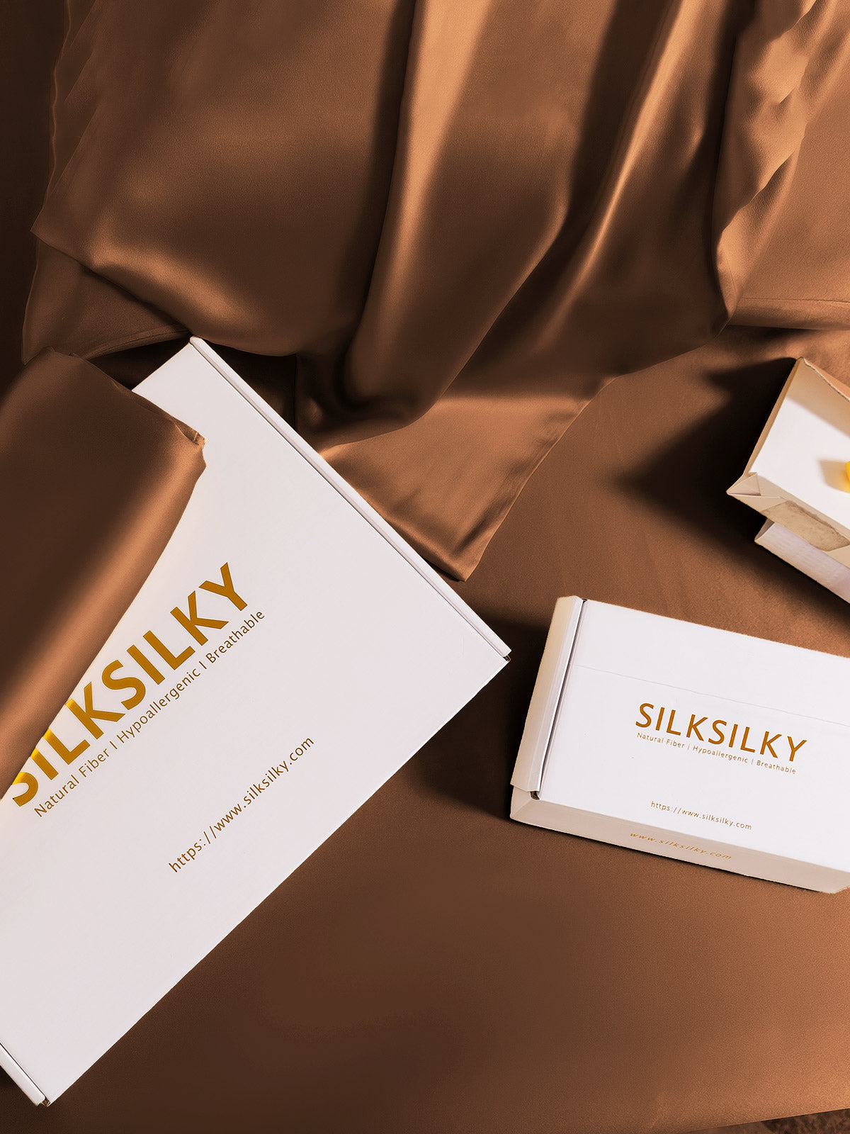 [Caffè] SilkSilky-IT 19Momme Seta pura Pillowcase 006
