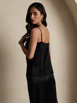 [Nero] SilkSilky-IT Spaghetti Strap Cami 002