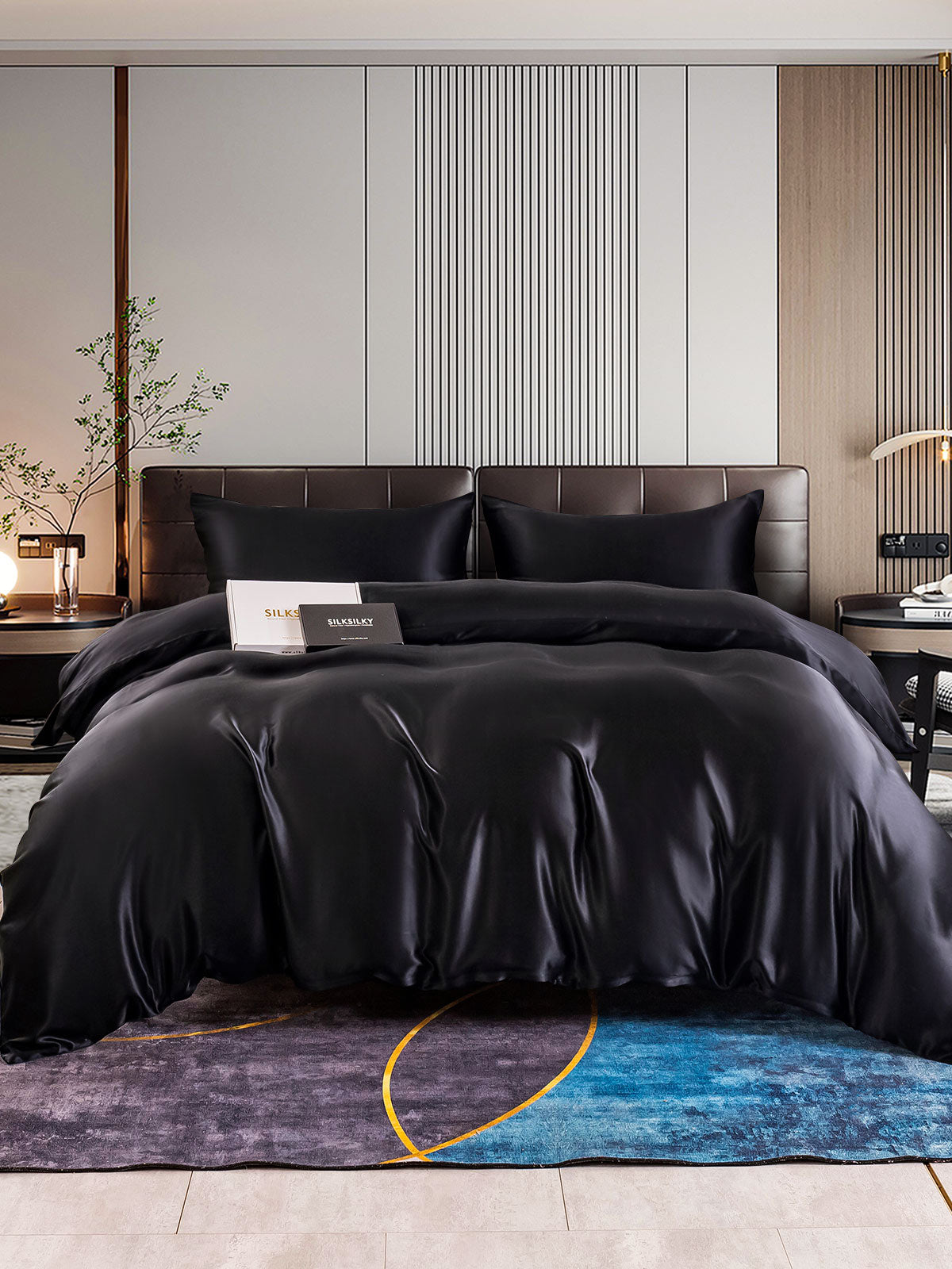 [Nero] SilkSilky-IT 22Momme Seta pura Bedding Set 001