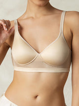 [Marrone Chiaro] SilkSilky-IT Reggiseno 006
