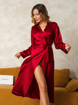 [Vino] SilkSilky-IT Long Sleeve Vestaglia da donna 001