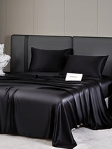 [Nero] SilkSilky-IT 19Momme Set di biancheria da letto 005