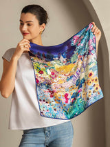 [P093] SilkSilky-IT Seta pura Scarf 002