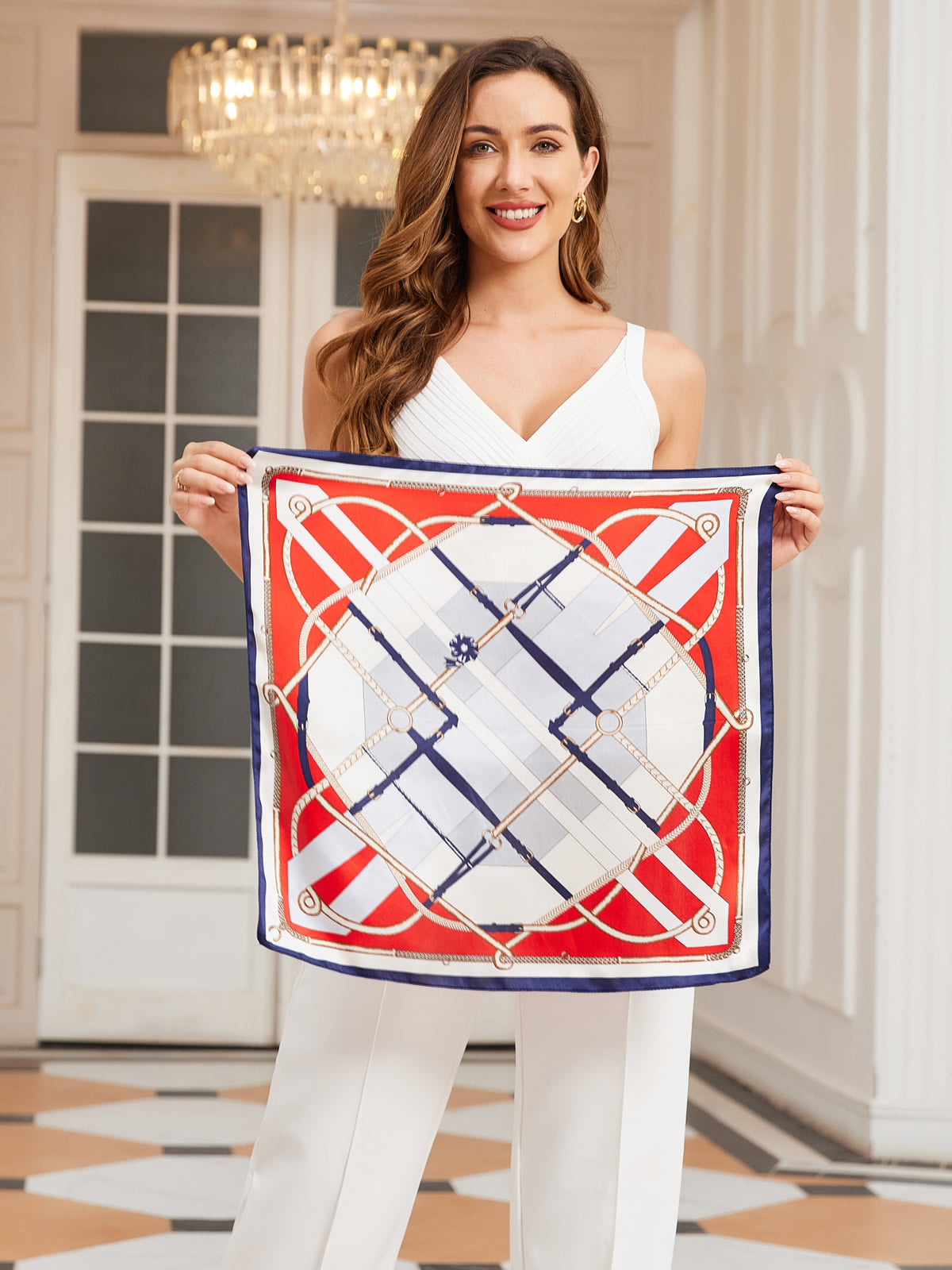 [P039] SilkSilky-IT Seta pura Scarf 003