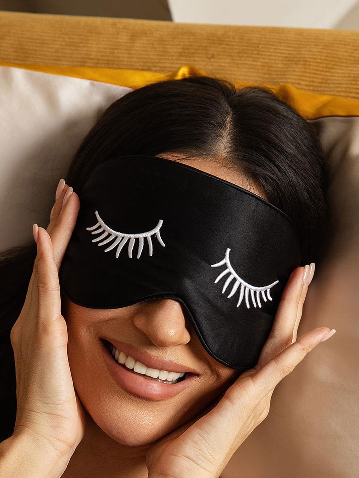 [CigliaBianche] SilkSilky-IT Seta pura Eye Mask 003