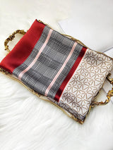 [P090] SilkSilky-IT Seta pura Scarf 002