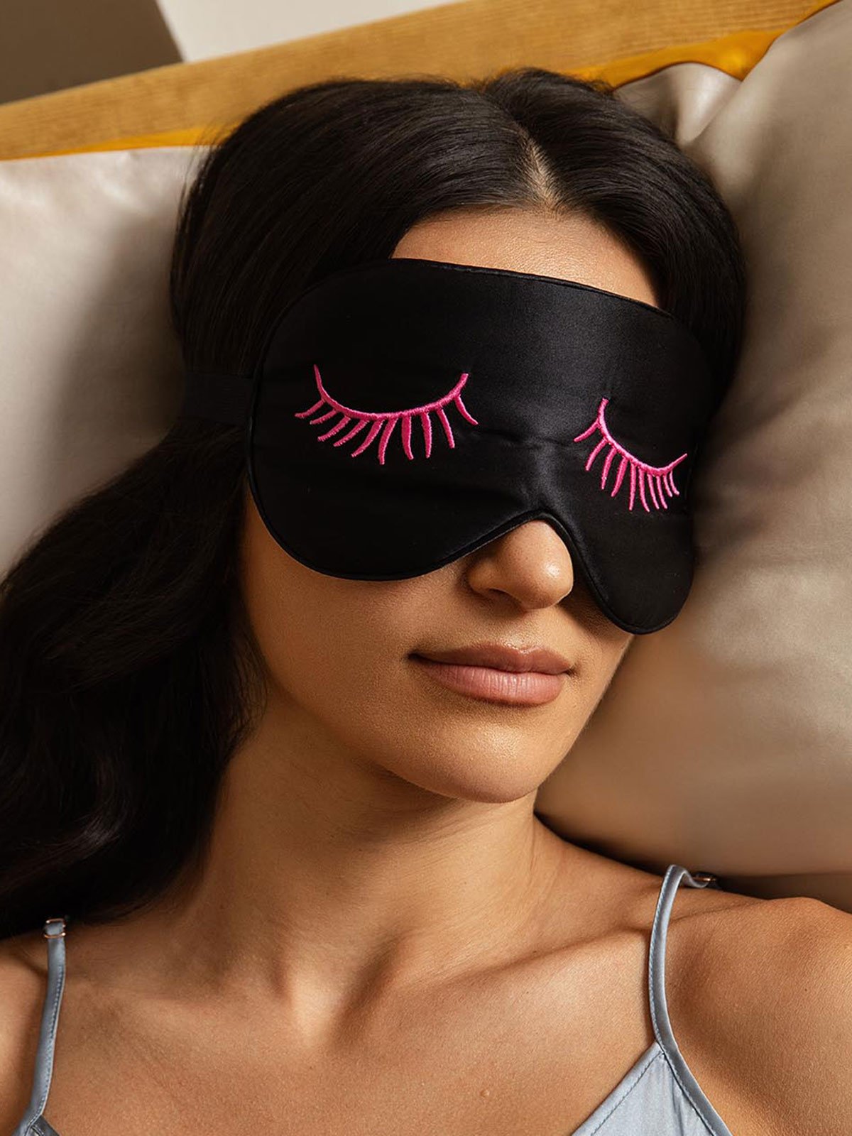 [CigliaRosa] SilkSilky-IT Seta pura Eye Mask 003