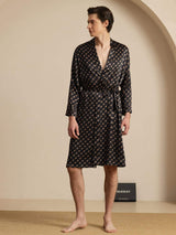 [Catena Nera] SilkSilky-IT Long Sleeve Pigiami da uomo 003