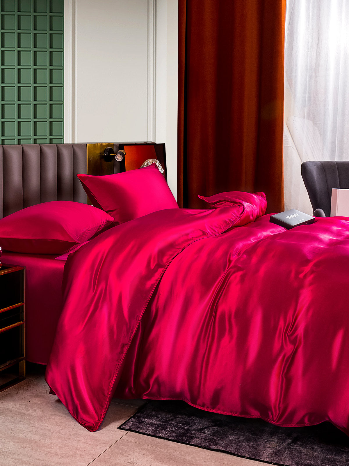 [Vino] SilkSilky-IT 25Momme Seta pura Bedding Set 007