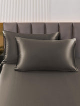 [Grigio Scuro] SilkSilky-IT 30Momme Federa 001