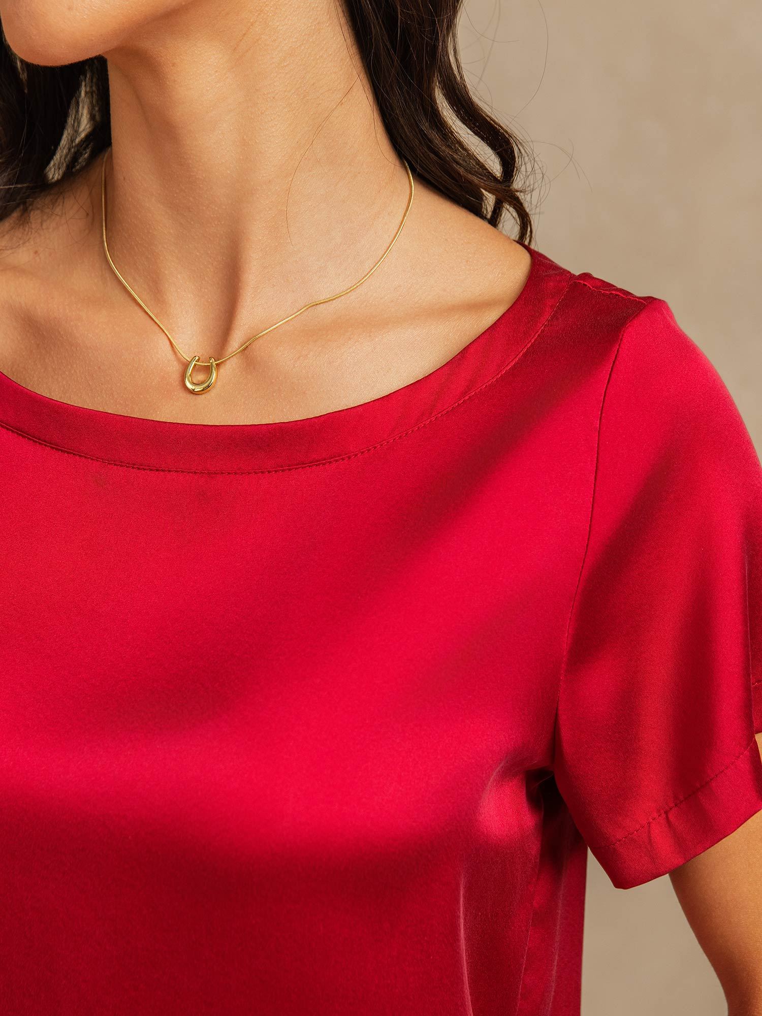 [Vino] SilkSilky-IT 19Momme Seta Womens Pajamas 004