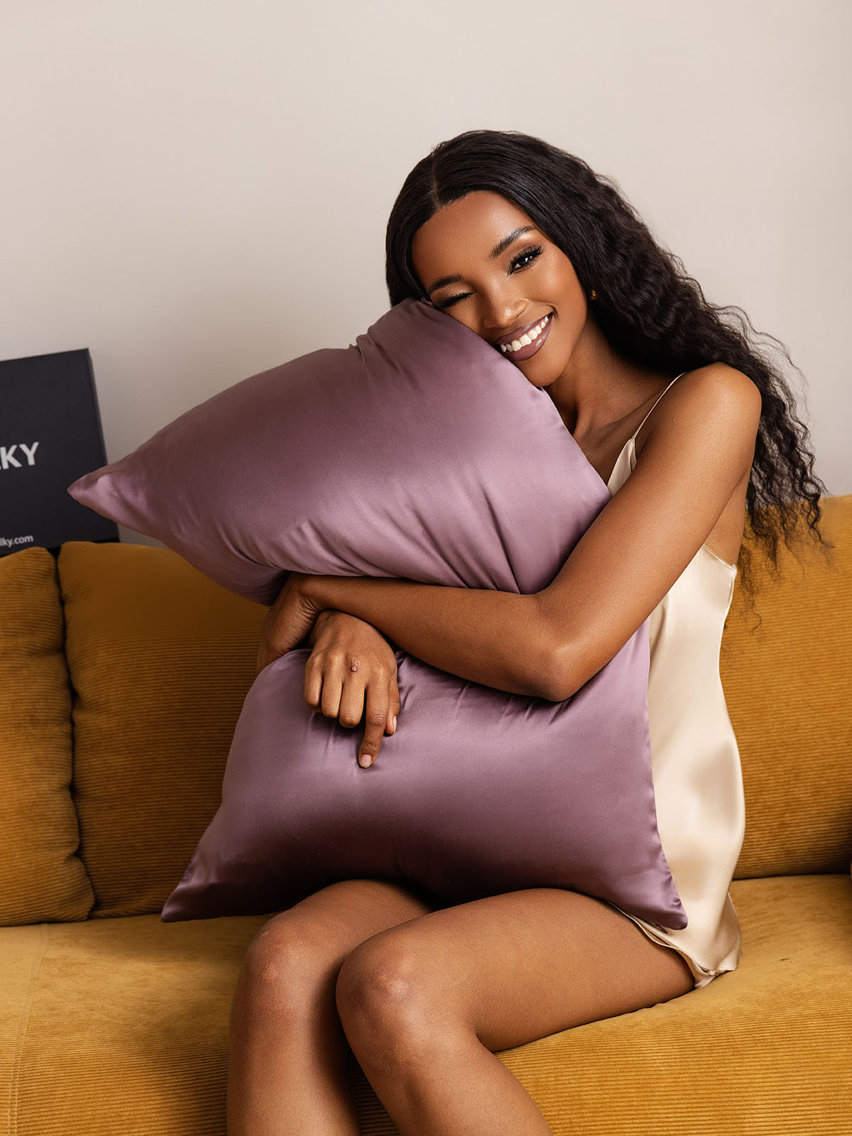 [Viola Scuro] SilkSilky-IT 22Momme Seta pura Pillowcase 002