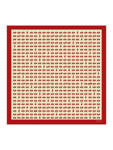 [Ciliegia Beige] SilkSilky-IT Scarf 001